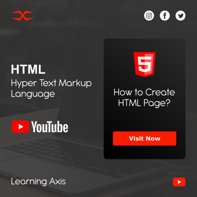 How to create html page?