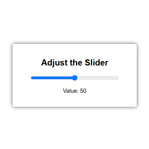 HTML Slider Range