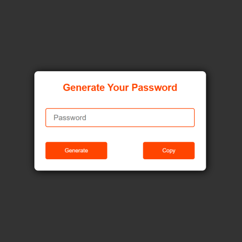 Password Generator