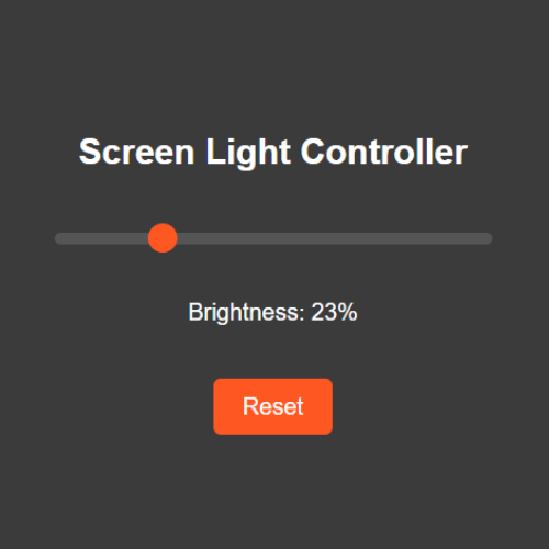 Screen Light Controller