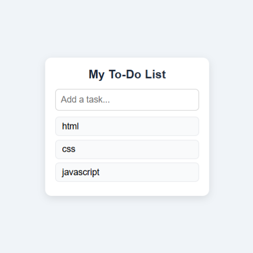 To Do List