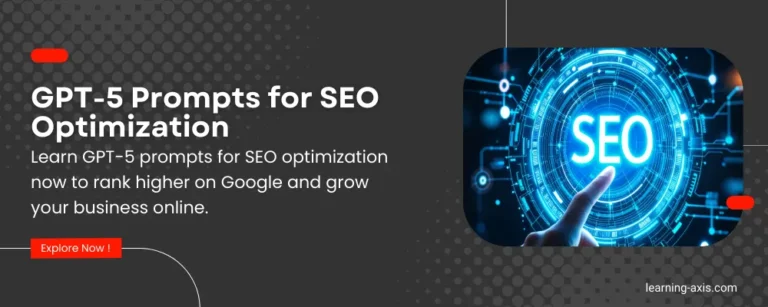 GPT-5 prompts for SEO optimization
