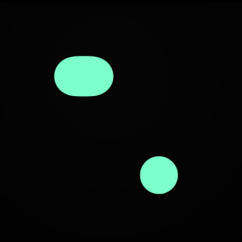 Organic Merge Animation