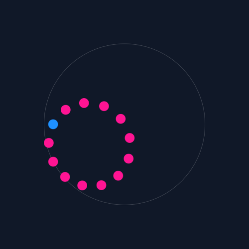 Rotating Balls Illusion