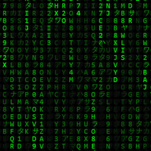 Matrix Falling Code Animation